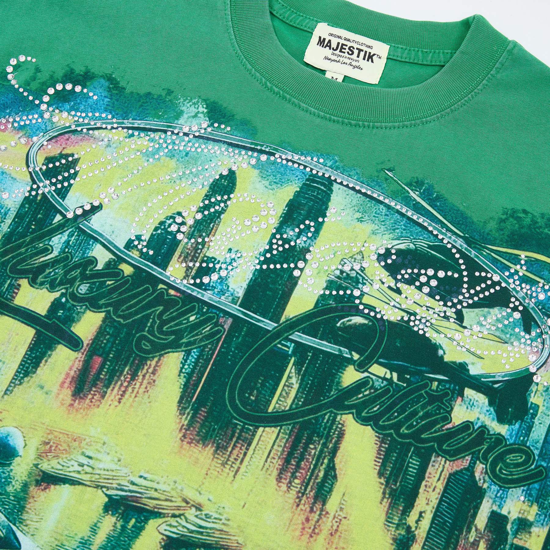 MAJESTIK Yacht Tour Graphic T-Shirt ¡ª detail