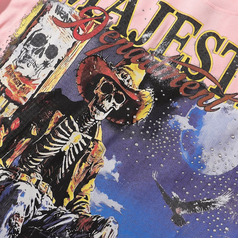 MAJESTIK Back To The One Graphic T-Shirt ¡ª detail