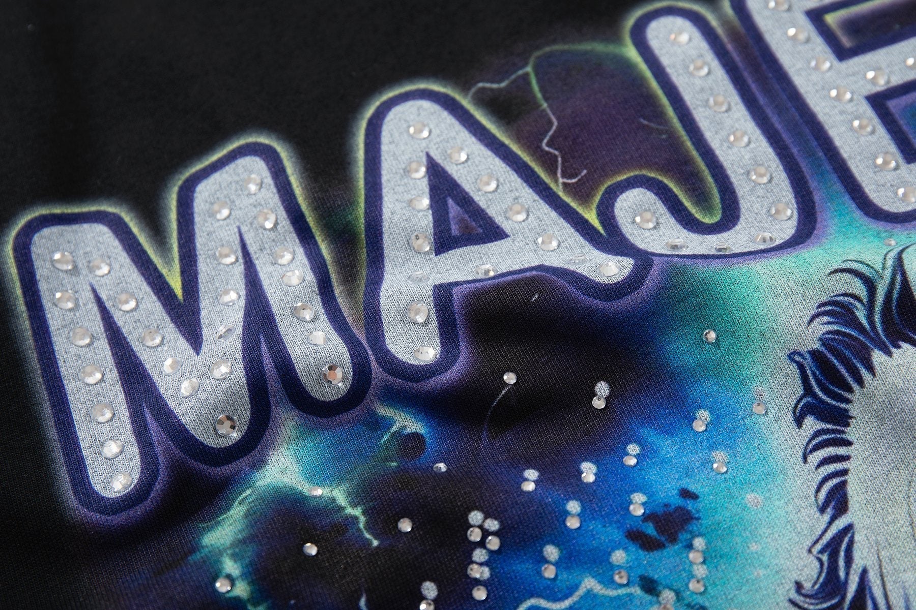 MAJESTIK Monster Graphic Short-Sleeve T-Shirt ¡ª detail