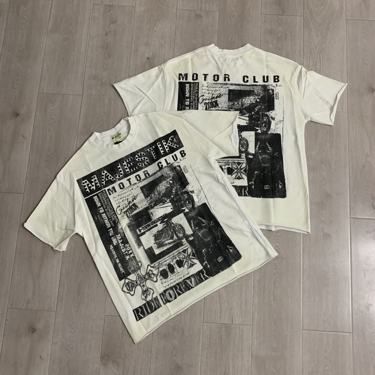 MAJESTIK Motor Club Graphic Short-Sleeve T-Shirt ¡ª context