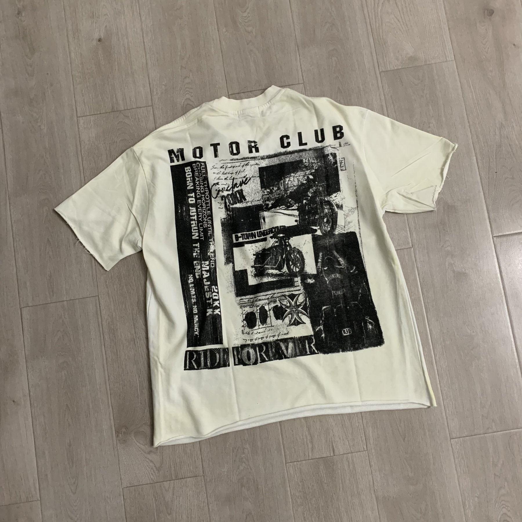 MAJESTIK Motor Club Graphic Short-Sleeve T-Shirt ¡ª back
