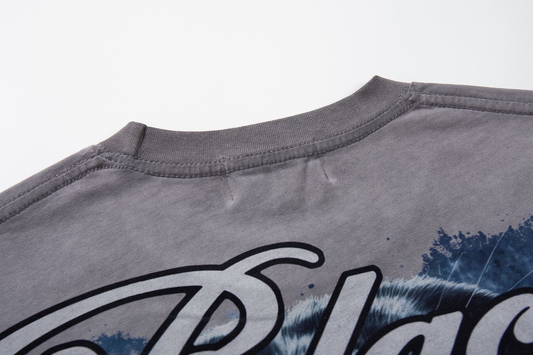 MAJESTIK Panther Skull Graphic T-Shirt ¡ª detail