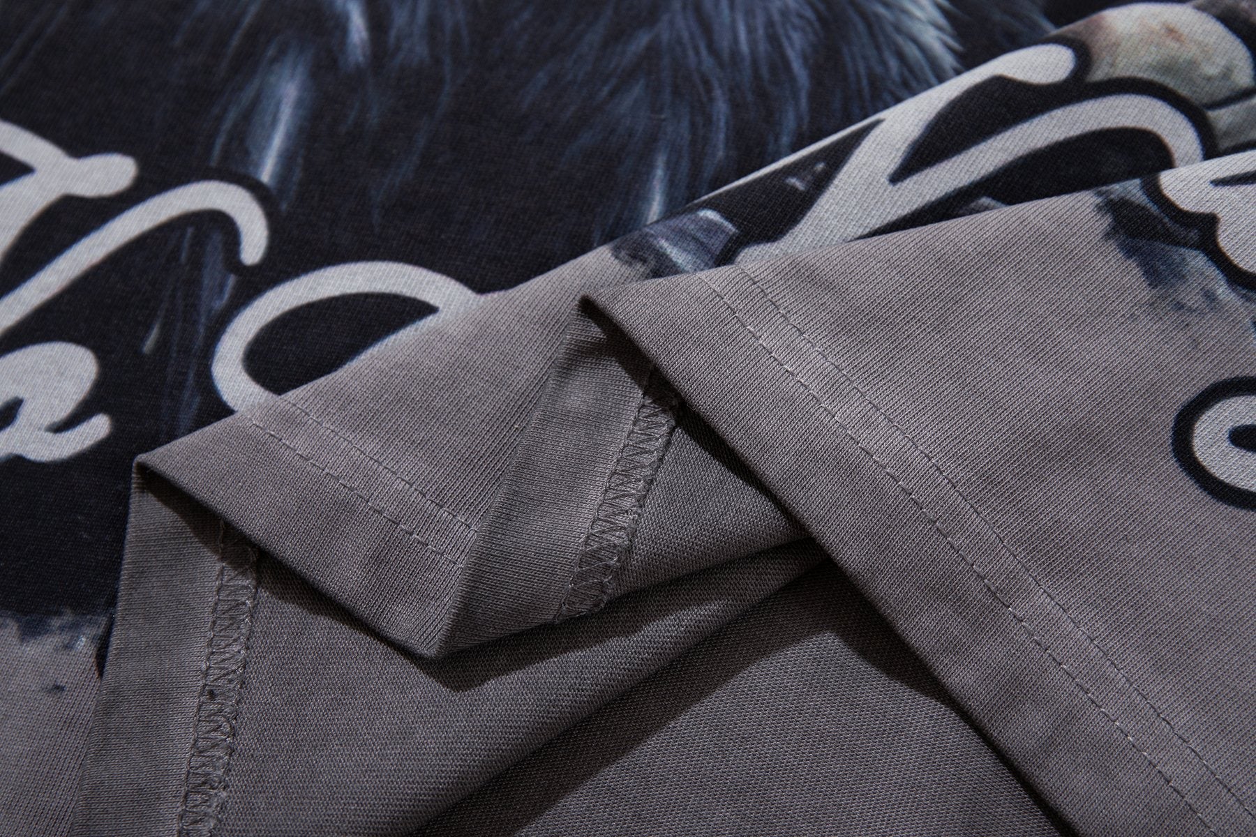 MAJESTIK Panther Skull Graphic T-Shirt ¡ª detail