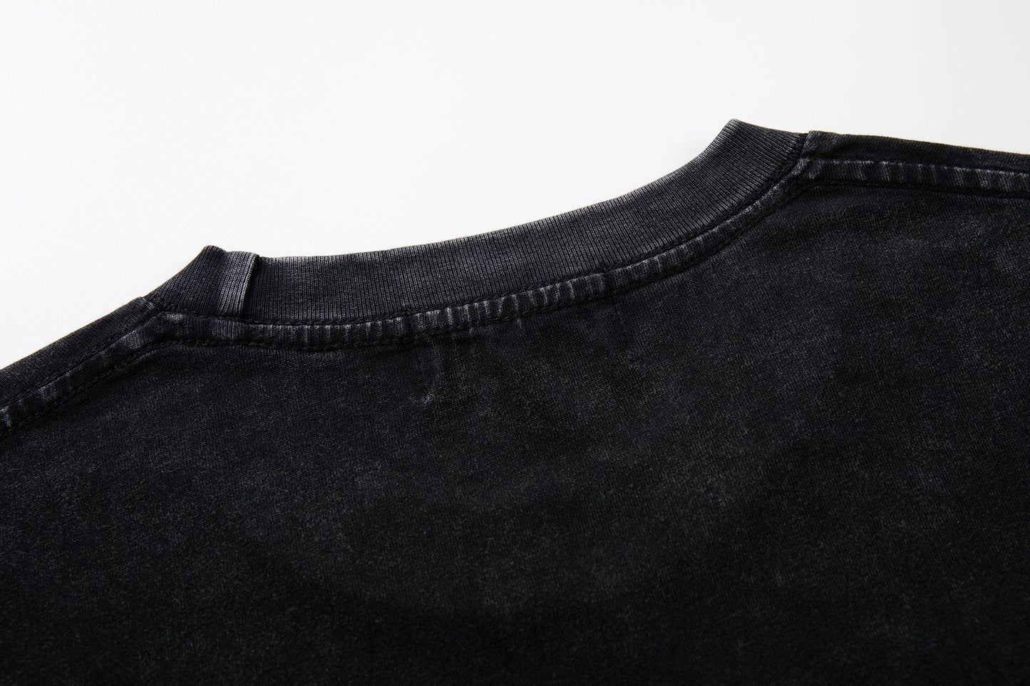 MAJESTIK Racing Graphic Washed Black T-Shirt ¡ª detail