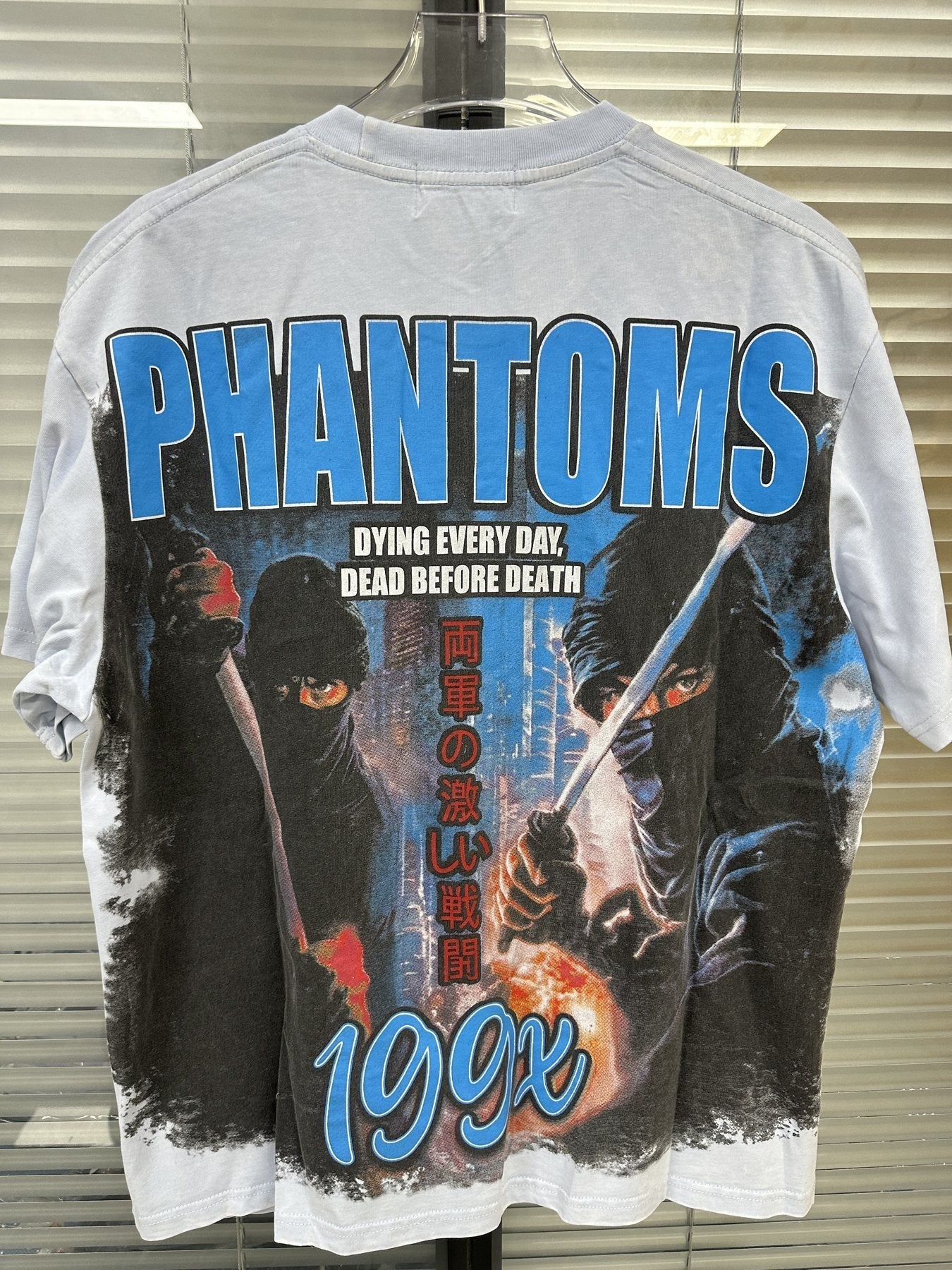 MAJESTIK Washed Rhinestone Graphic T-Shirt ¡ª context