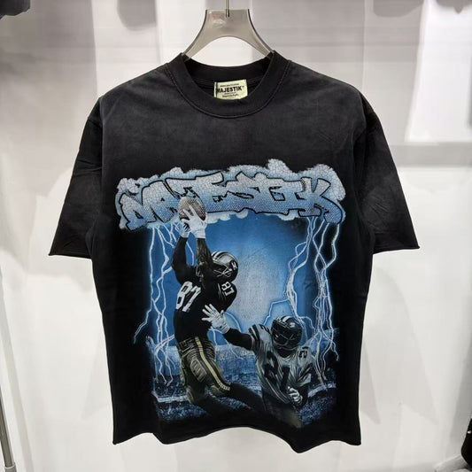 MAJESTIK Football Graphic T-Shirt ¡ª hero
