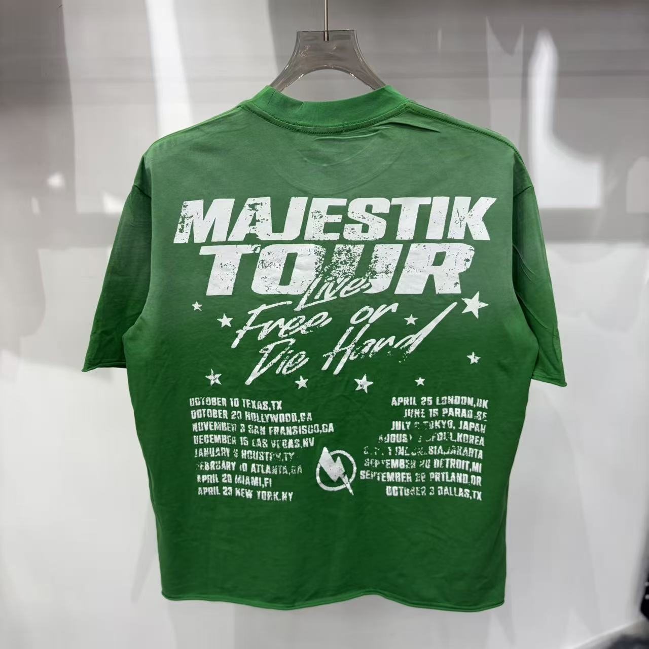 MAJESTIK Tour Graphic Short-Sleeve T-Shirt ¡ª front