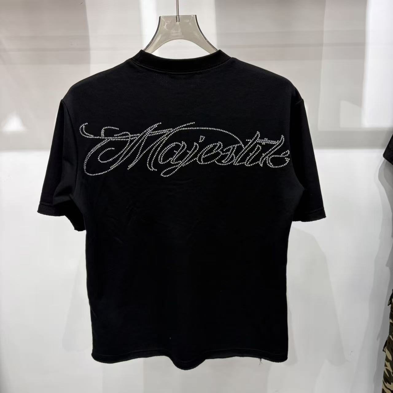 MAJESTIK Script Graphic Short-Sleeve T-Shirt ¡ª hero