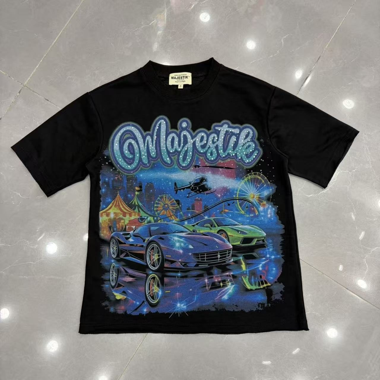 MAJESTIK Carnival Car Graphic T-Shirt ¡ª hero