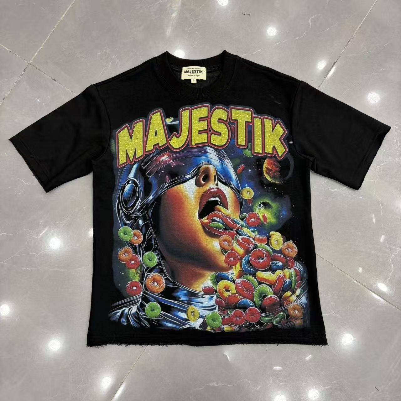 MAJESTIK Astronaut Candy Graphic T-Shirt ¡ª hero