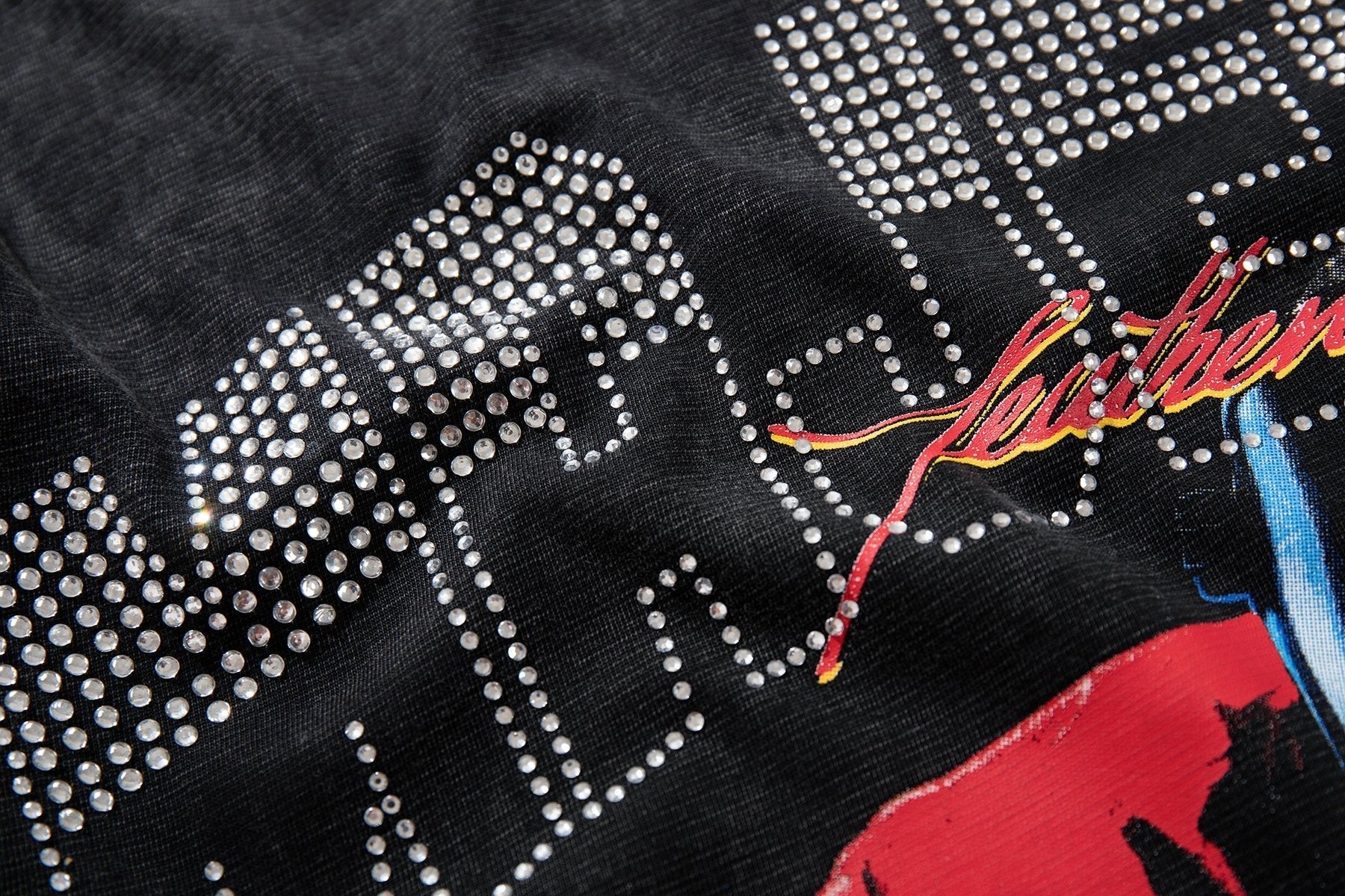 MAJESTIK Robot & Skeleton Graphic T-Shirt ¡ª detail