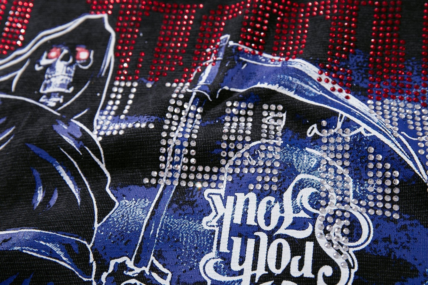 MAJESTIK Wolf Reaper Graphic T-Shirt ¡ª detail