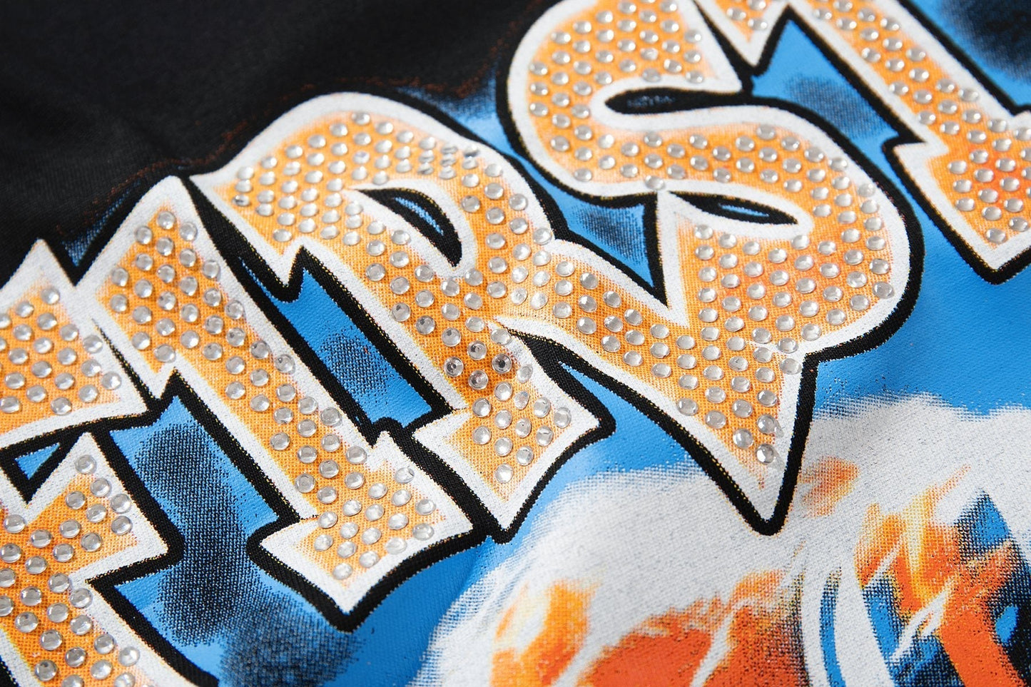 MAJESTIK Football Graphic Short-Sleeve T-Shirt ¡ª detail