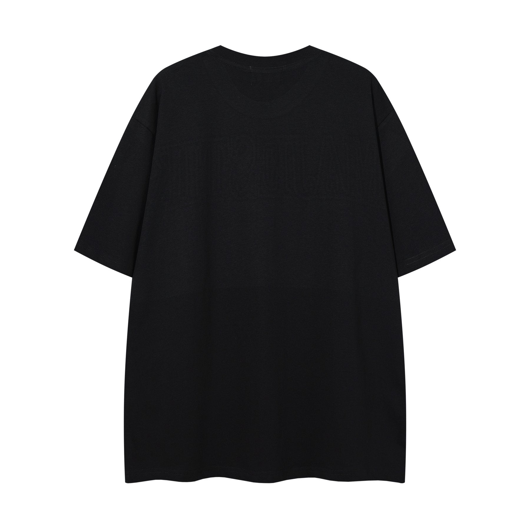 MAJESTIK Distressed Rhinestone Graphic T-Shirt ¡ª back