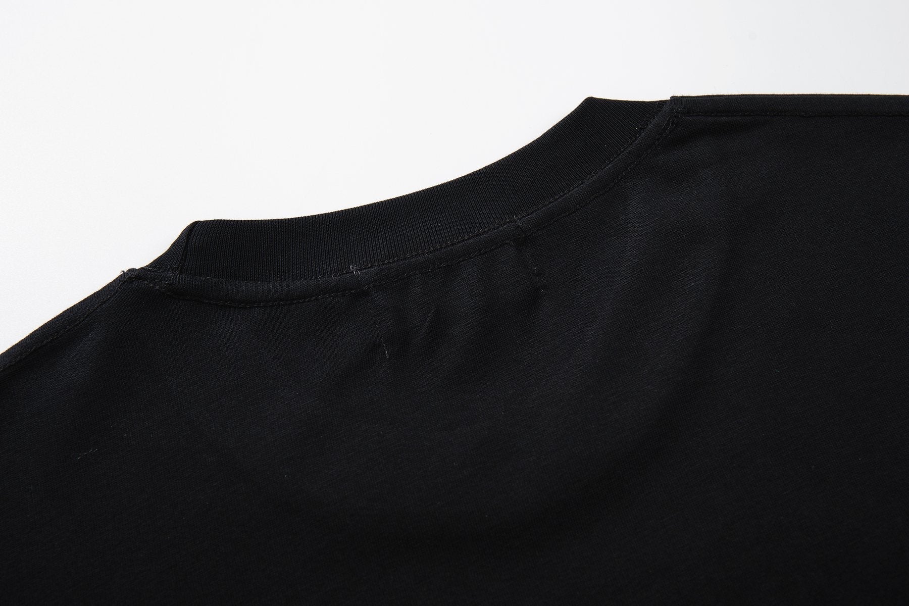 MAJESTIK Distressed Rhinestone Graphic T-Shirt ¡ª detail