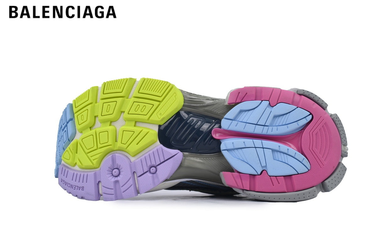 Balenciaga Runner men's shoes  women sneakers ¡ª Purple / Green / Pink