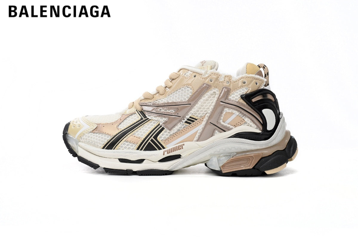 Balenciaga Runner men's shoes  women sneakers ¡ª Beige