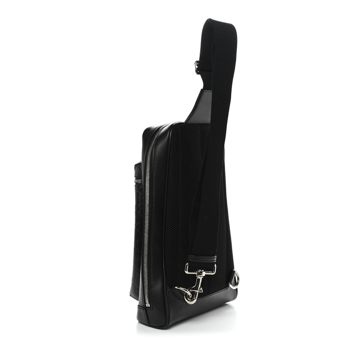 Guccissima Sling Backpack Black