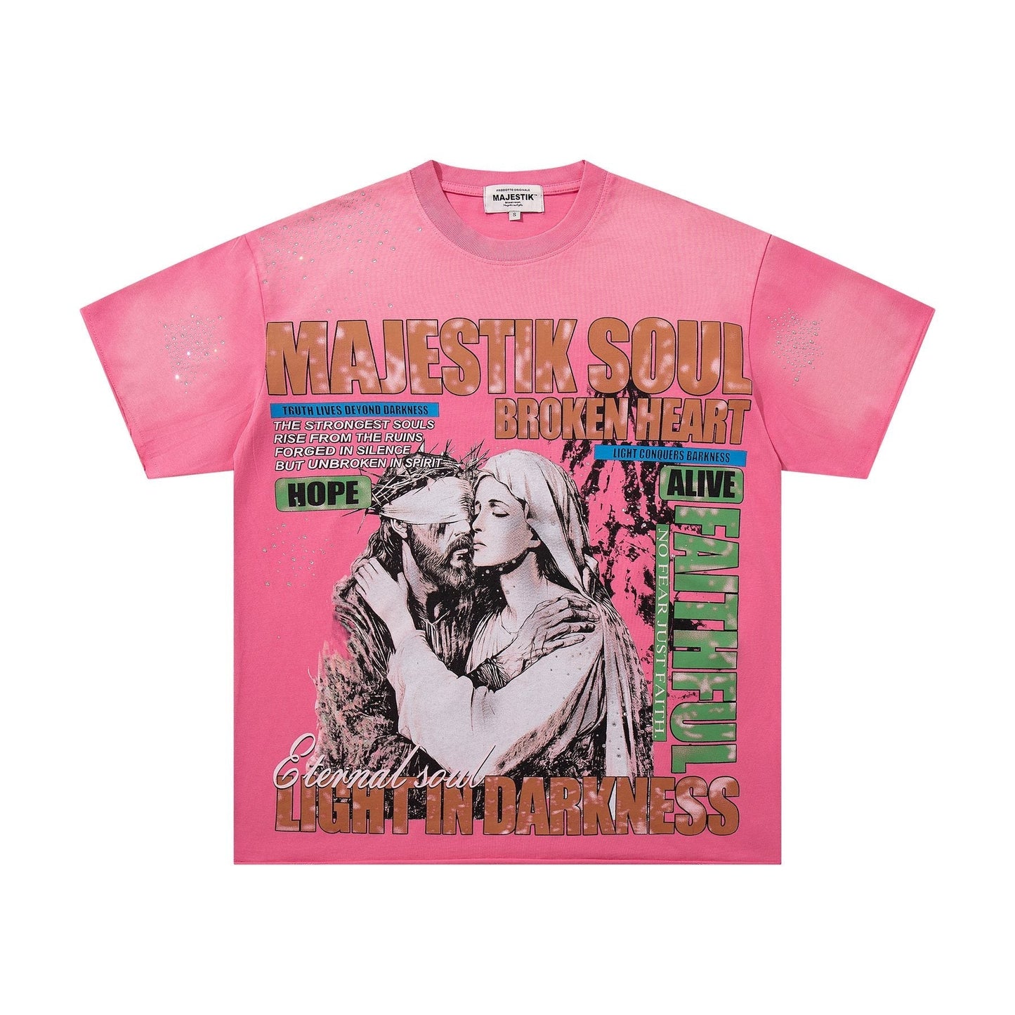 MAJESTIK Broken Heart Graphic T-Shirt ¡ª hero