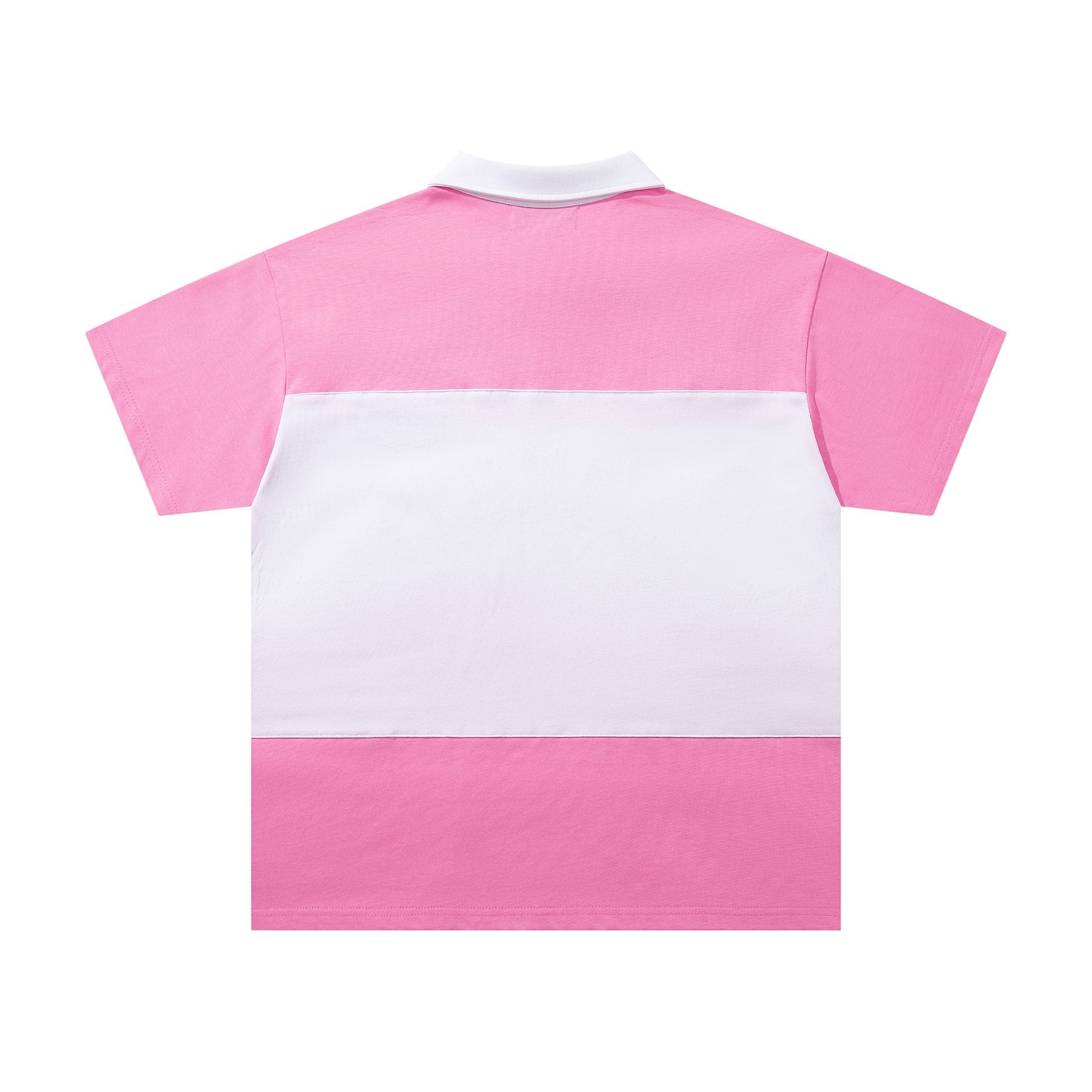 MAJESTIK XX Sports Graphic Zip Polo Shirt ¡ª back