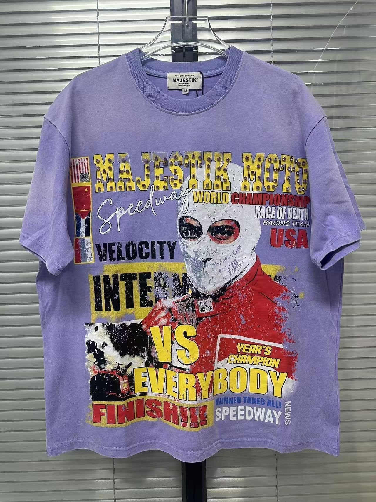 MAJESTIK Racing Moto Graphic T-Shirt ¡ª context