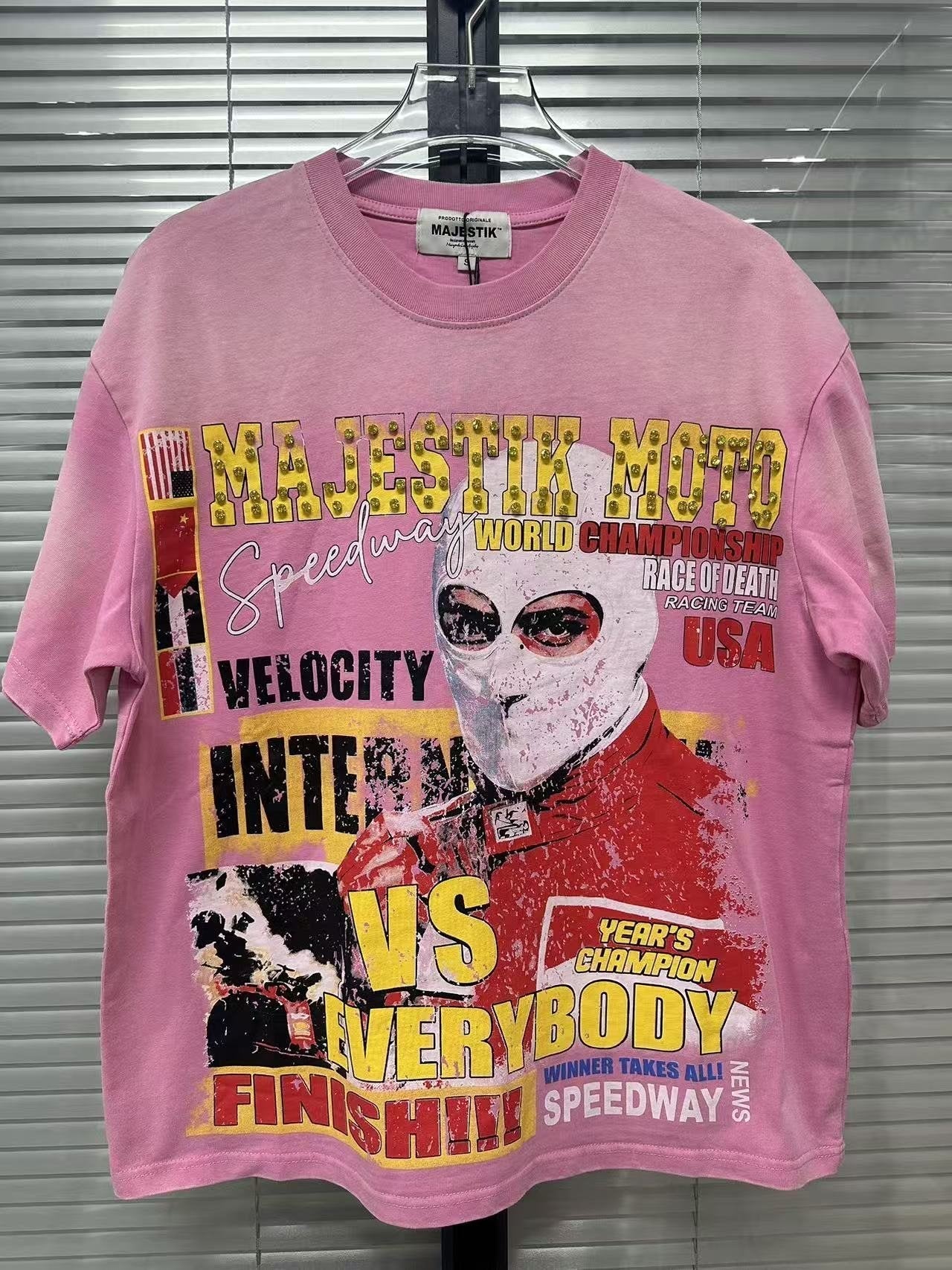 MAJESTIK Racing Moto Graphic T-Shirt ¡ª context