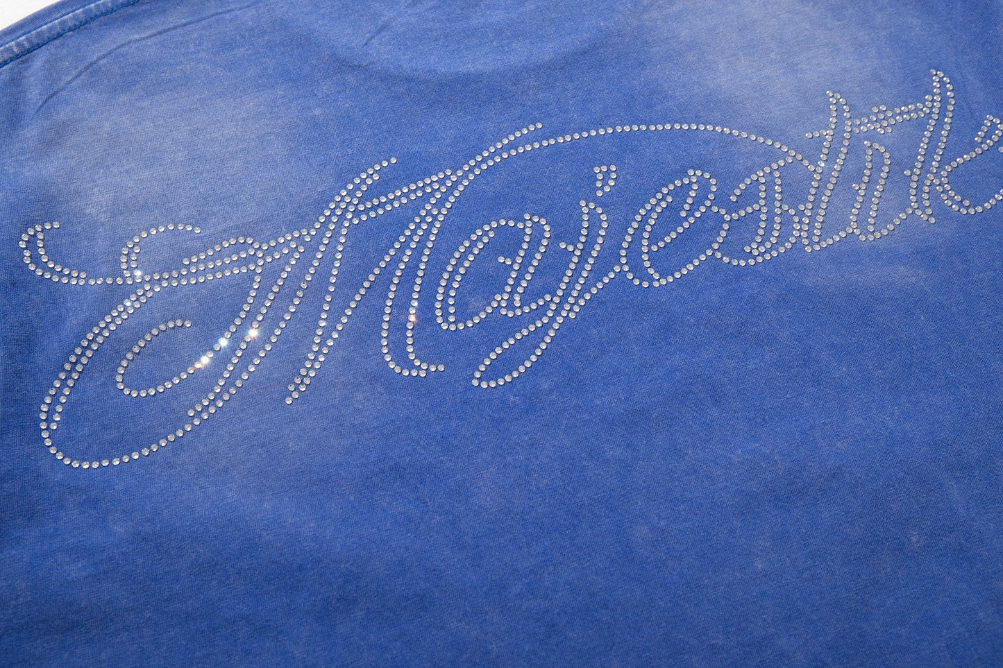MAJESTIK Skeleton Driver Graphic T-Shirt ¡ª detail