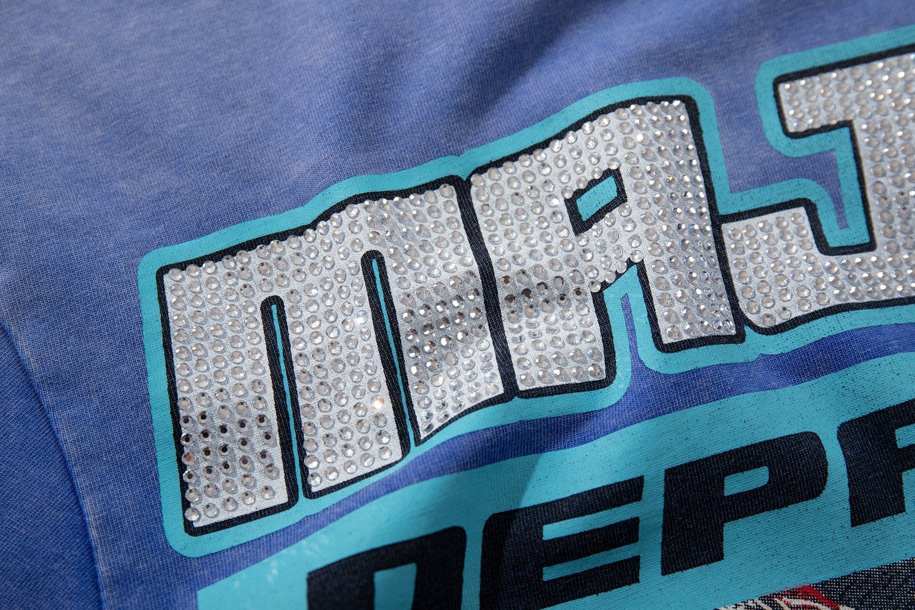 MAJESTIK Skeleton Driver Graphic T-Shirt ¡ª detail